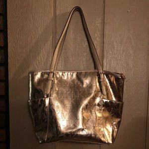 Michael Kors Rose Gold Jetset Tote